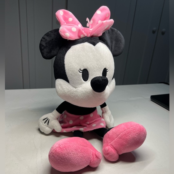 Vintage Disney Baby Minnie Mouse Plush By Lambs & Ivy - Picture 2 of 5